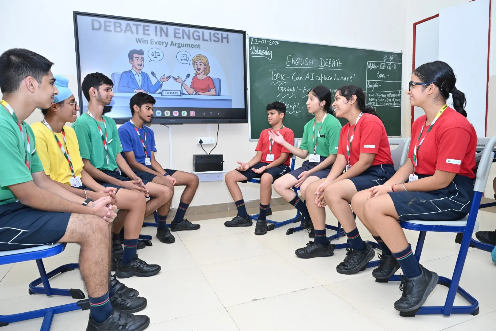 Senior students developing confidence and independence
